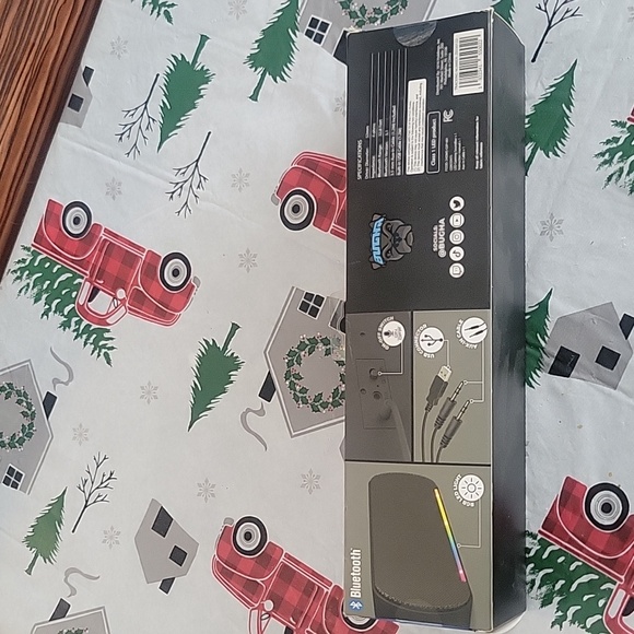 NIB Bugha LED gaming sound bar. Bluetooth compatible with PC. Color black. - Picture 2 of 6